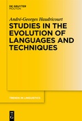 Cover: Studies in the Evolution of Languages and Techniques - De Gruyter Mouton