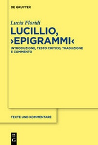 Enlarge image Cover: Lucillio, "Epigrammi" - De Gruyter