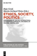 Cover: Ethics, Society, Politics - De Gruyter