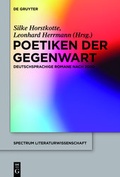 Cover: Poetiken der Gegenwart - De Gruyter