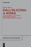 Cover: Dall'Elicona a Roma - De Gruyter