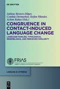 Cover: Congruence in Contact-Induced Language Change - De Gruyter