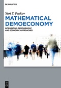 Cover: Mathematical Demoeconomy - De Gruyter