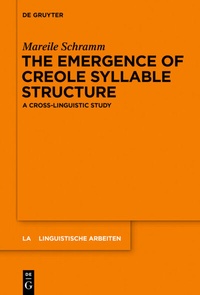 Abbildung von: The Emergence of Creole Syllable Structure - De Gruyter