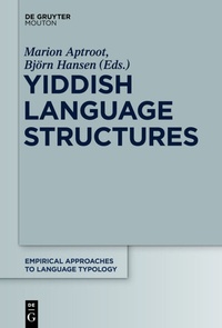 Abbildung von: Yiddish Language Structures - De Gruyter Mouton