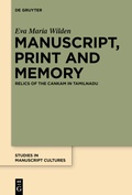 Cover: Manuscript, Print and Memory - De Gruyter