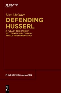 Enlarge image Cover: Defending Husserl - De Gruyter