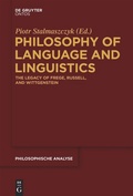 Cover: Philosophy of Language and Linguistics - De Gruyter