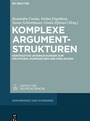 Cover: Komplexe Argumentstrukturen - De Gruyter