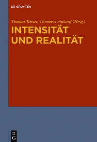 Abbildung von: Intensität und Realität - De Gruyter