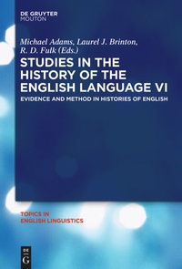 Enlarge image Cover: Studies in the History of the English Language VI - De Gruyter Mouton