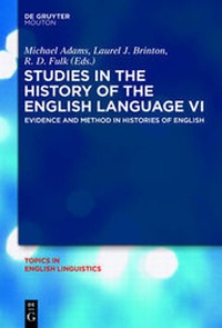 Enlarge image Cover: Studies in the History of the English Language VI - De Gruyter Mouton