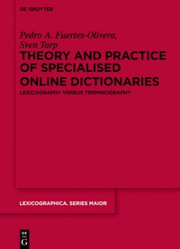 Abbildung von: Theory and Practice of Specialised Online Dictionaries - De Gruyter