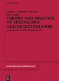 Cover: Theory and Practice of Specialised Online Dictionaries - De Gruyter