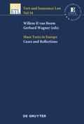Cover: Mass Torts in Europe - De Gruyter