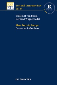 Abbildung von: Mass Torts in Europe - De Gruyter