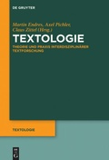 Cover: Textologie - De Gruyter