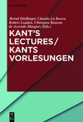 Cover: Kant's Lectures / Kants Vorlesungen - De Gruyter