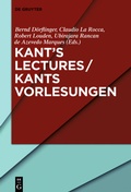 Cover: Kant's Lectures / Kants Vorlesungen - De Gruyter