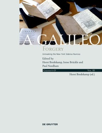 Enlarge image Cover: A Galileo Forgery - De Gruyter Akademie Forschung
