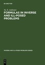 Cover: Formulas in Inverse and Ill-Posed Problems - De Gruyter