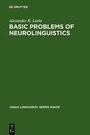 Cover: Basic Problems of Neurolinguistics - De Gruyter Mouton