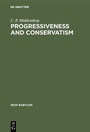 Cover: Progressiveness and Conservatism - De Gruyter Mouton