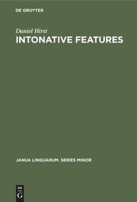 Enlarge image Cover: Intonative Features - De Gruyter Mouton