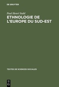 Cover: Ethnologie de l'europe du sud-est - De Gruyter Mouton