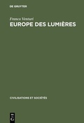 Cover: Europe des lumi&egrave;res - De Gruyter Mouton