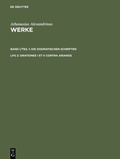 Cover: Orationes I et II contra Arianos - De Gruyter