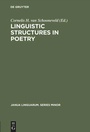 Cover: Linguistic Structures in Poetry - De Gruyter Mouton
