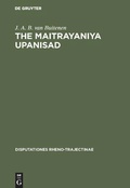 Cover: The Maitrayaniya Upanisad - De Gruyter Mouton