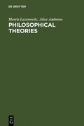 Cover: Philosophical Theories - De Gruyter Mouton