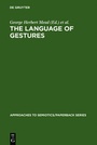 Cover: The Language of Gestures - De Gruyter Mouton