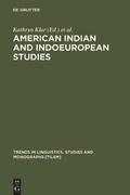 Cover: American Indian and Indoeuropean Studies - De Gruyter Mouton