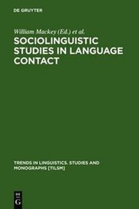 Abbildung von: Sociolinguistic Studies in Language Contact - De Gruyter Mouton