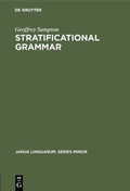 Cover: Stratificational Grammar - De Gruyter Mouton