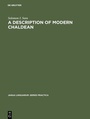 Cover: A Description of Modern Chaldean - De Gruyter Mouton