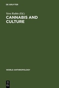 Cover: Cannabis and Culture - De Gruyter Mouton