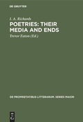 Cover: Poetries: Their Media and Ends - De Gruyter Mouton