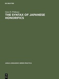 Cover: The Syntax of Japanese Honorifics - De Gruyter Mouton