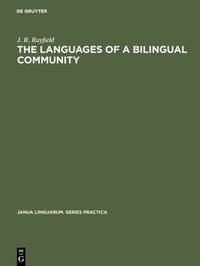 Abbildung von: The Languages of a Bilingual Community - De Gruyter Mouton