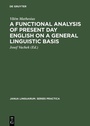 Cover: A Functional Analysis of Present Day English on a General Linguistic Basis - De Gruyter Mouton