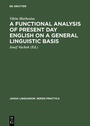 Cover: A Functional Analysis of Present Day English on a General Linguistic Basis - De Gruyter Mouton