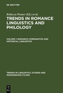 Cover: Romance Comparative and Historical Linguistics - De Gruyter Mouton