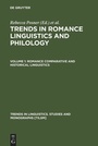 Cover: Romance Comparative and Historical Linguistics - De Gruyter Mouton