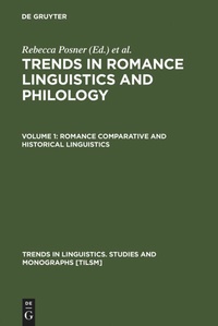 Enlarge image Cover: Romance Comparative and Historical Linguistics - De Gruyter Mouton