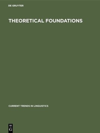 Enlarge image Cover: Theoretical Foundations - De Gruyter Mouton