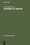 Cover: Hommes et b&ecirc;tes - De Gruyter Mouton